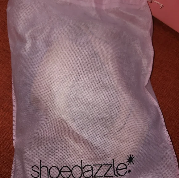 Women's Tan Peep Toe 4in High Heels By Shoe Dazzle Sz 7.5 - Picture 15 of 15